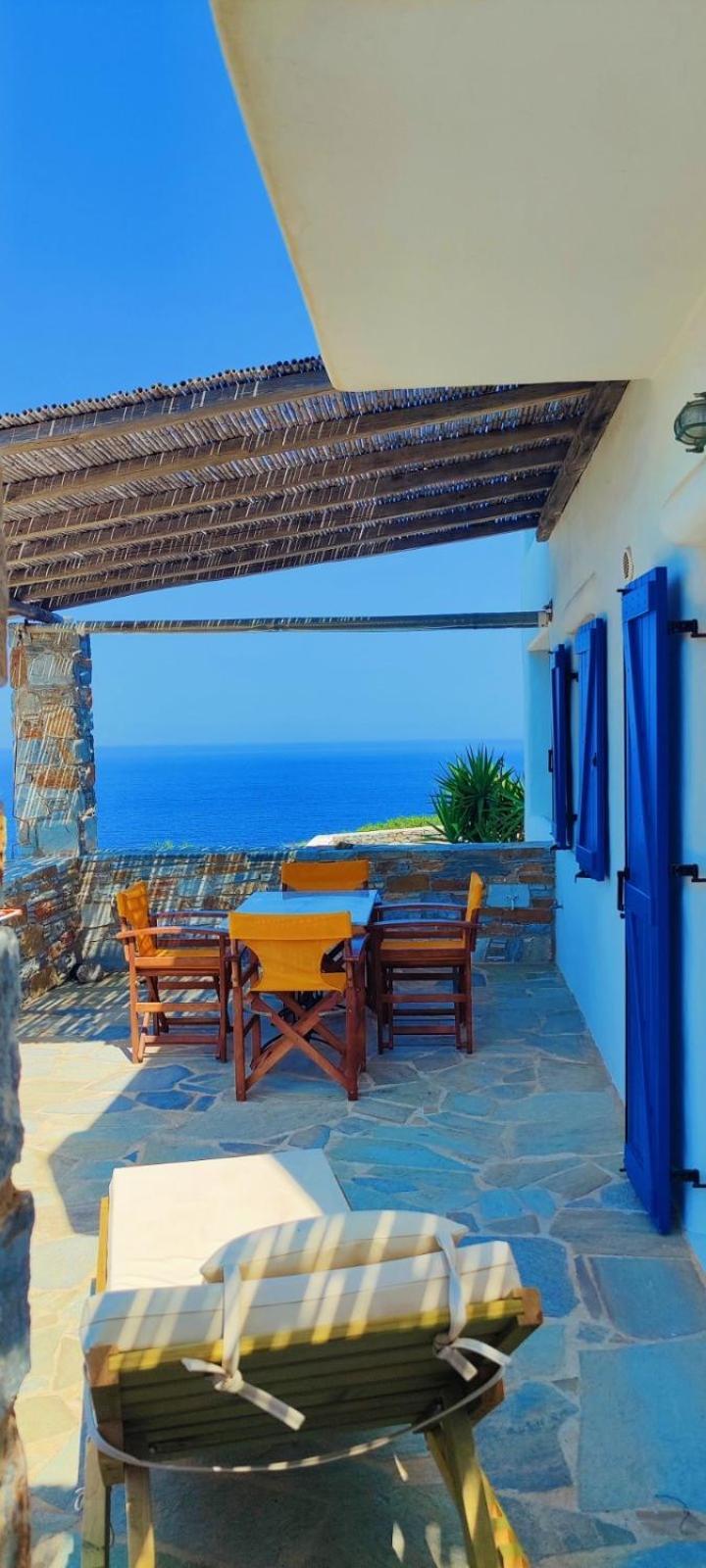 Syros Apartments Suites Chryssonisos Kini Exterior foto
